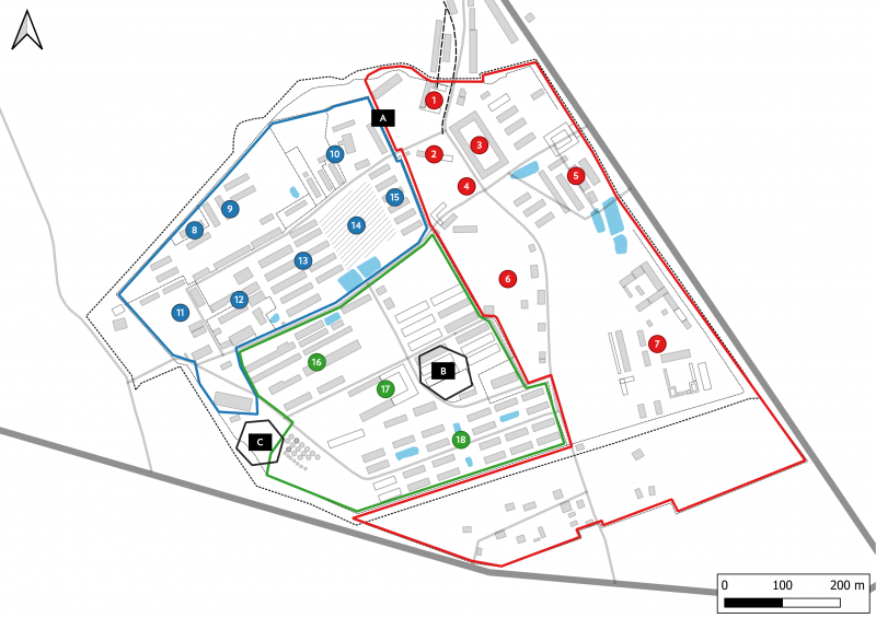Mapa de Plaszow