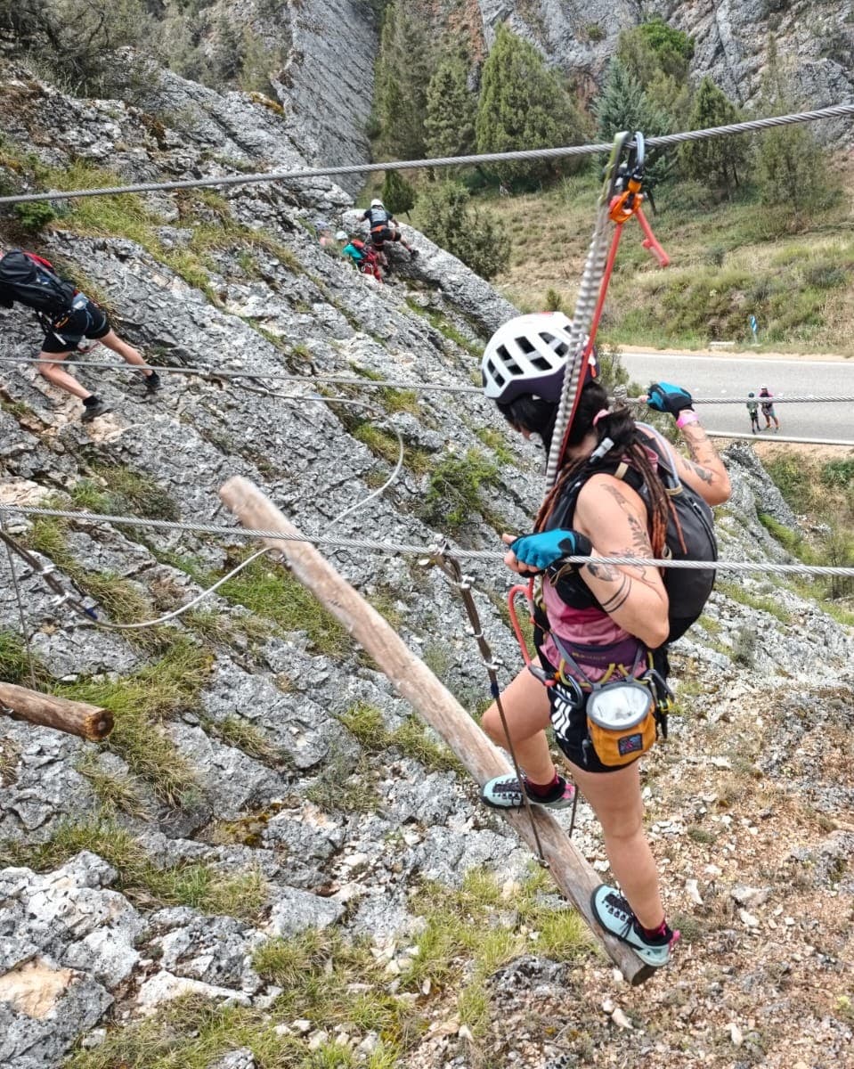 Vía ferrata Arauzo de Miel