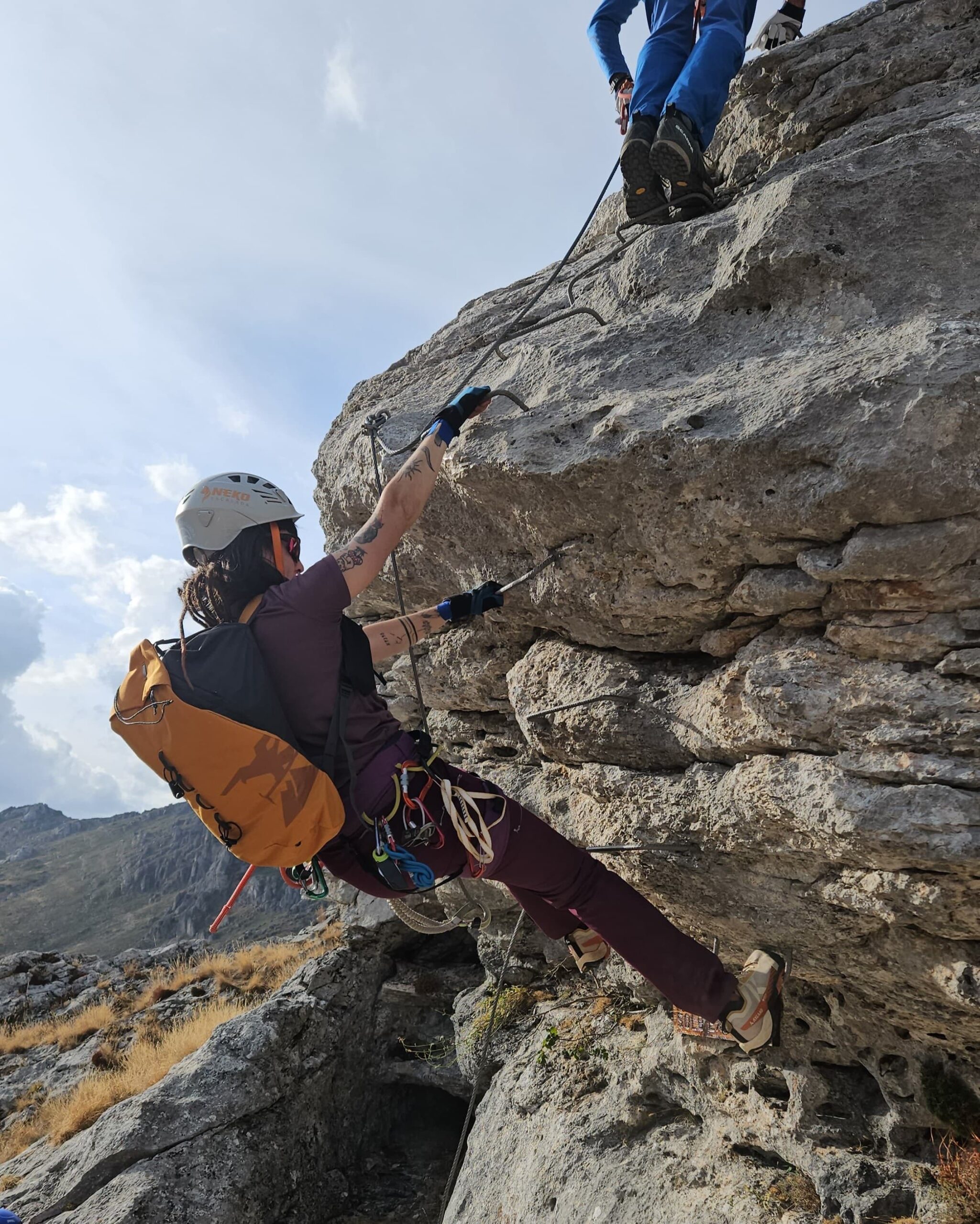Vía ferrata Flores y Lagunas